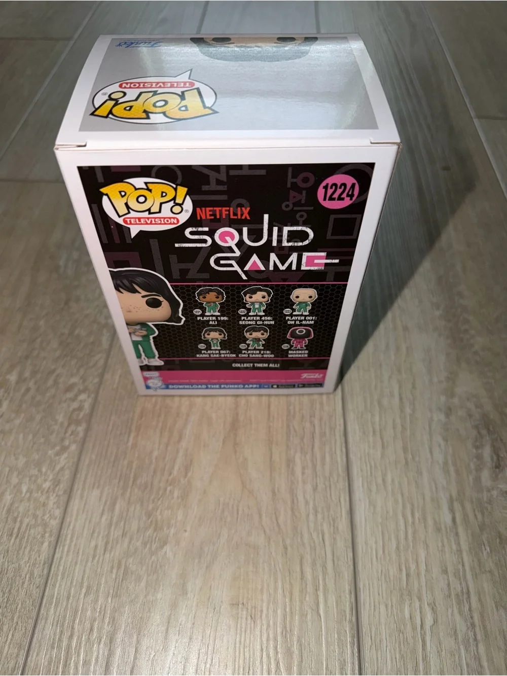 Funko Pop! Kang Sae-byeok in Teal and White Vinyl Figure